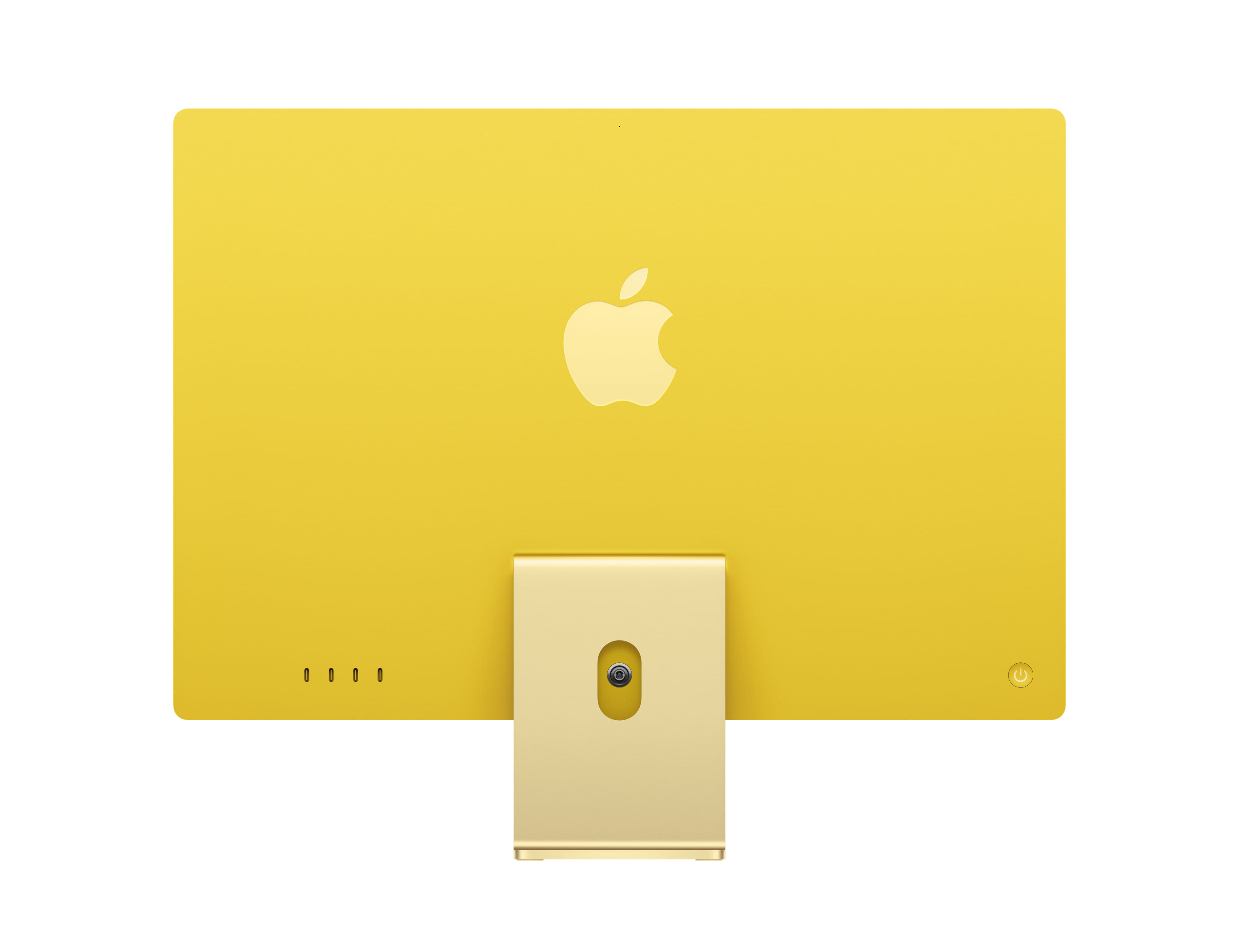 IMac 24" M4, 10-core CPU, 10-core GPU, 16GB RAM, 256GB SSD, Four Thunderbolt 4 ports, Gigabit Ethernet - Yellow (Touch ID) Apple