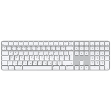 Magic Keyboard with Touch ID and Numeric Keypad for Mac computers with Apple silicon - Russian Apple MK2C3