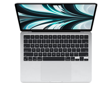 13.6-inch MacBook Air: Apple M2 chip with 8-Core CPU and 10-Core GPU, 8GB unified memory, 512GB - Silver Apple