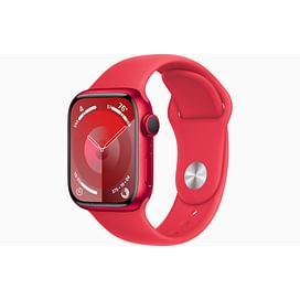New Watch Series 9 GPS, 41mm (PRODUCT)RED Aluminum Case with (PRODUCT)RED Sport Band Apple MT313