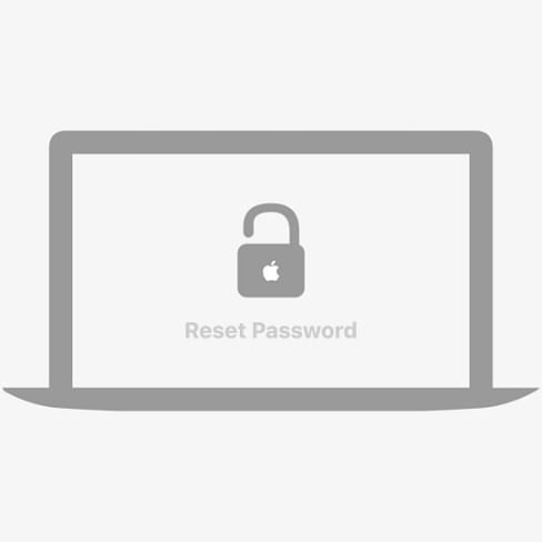 Сброс пароля входа учетной записи Mac Apple