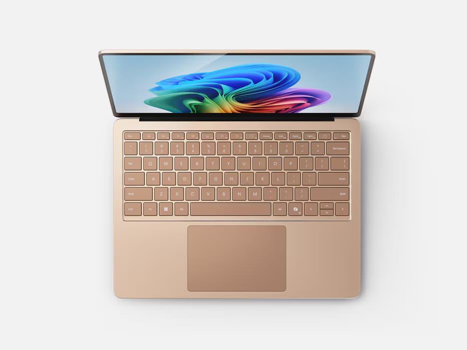 Surface Laptop, Copilot+ PC 13.8 inch Dune Snapdragon® X Elite (12 Core), 16GB RAM, 512GB SSD Microsoft