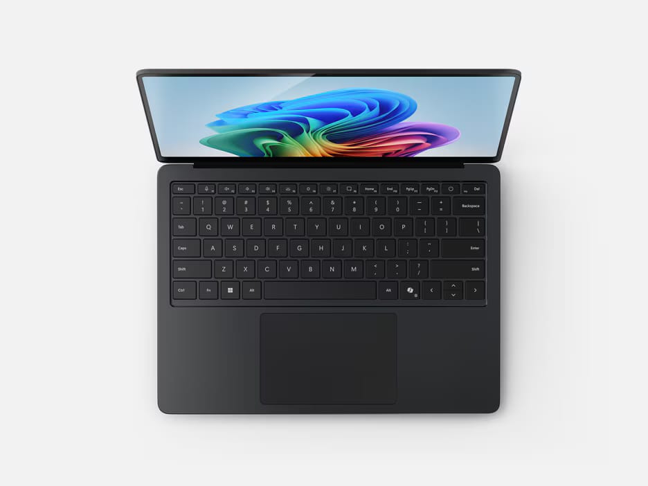 Surface Laptop, Copilot+ PC 13.8 inch Black Snapdragon® X Elite (12 Core), 16GB RAM, 1TB SSD Microsoft