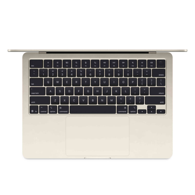 MacBook Air 13" (M5, 10C CPU/8C GPU, 2026), 16 ГБ, 512 ГБ SSD, Starlight Apple MDHA4