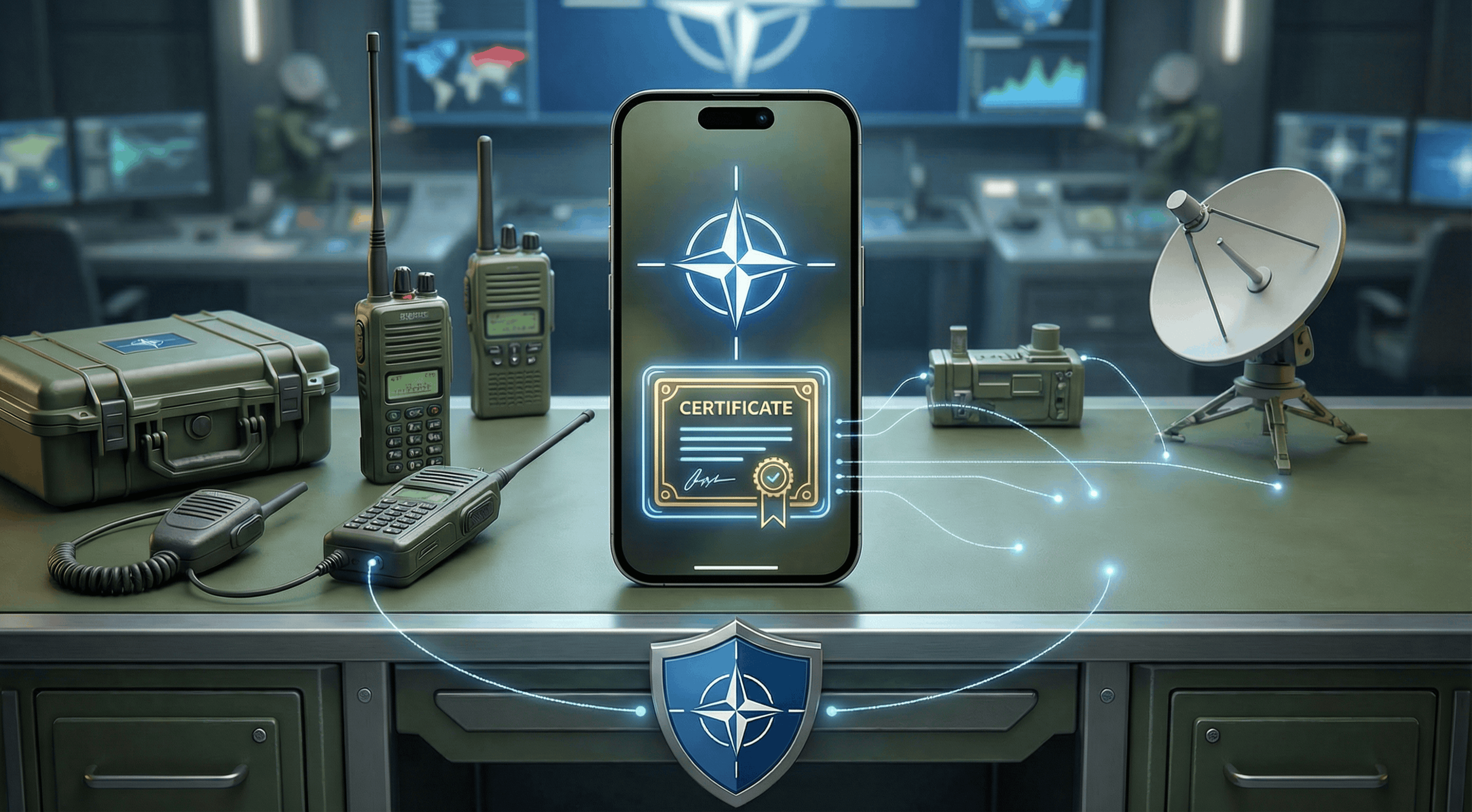 IPhone получил сертификат безопасности НАТО