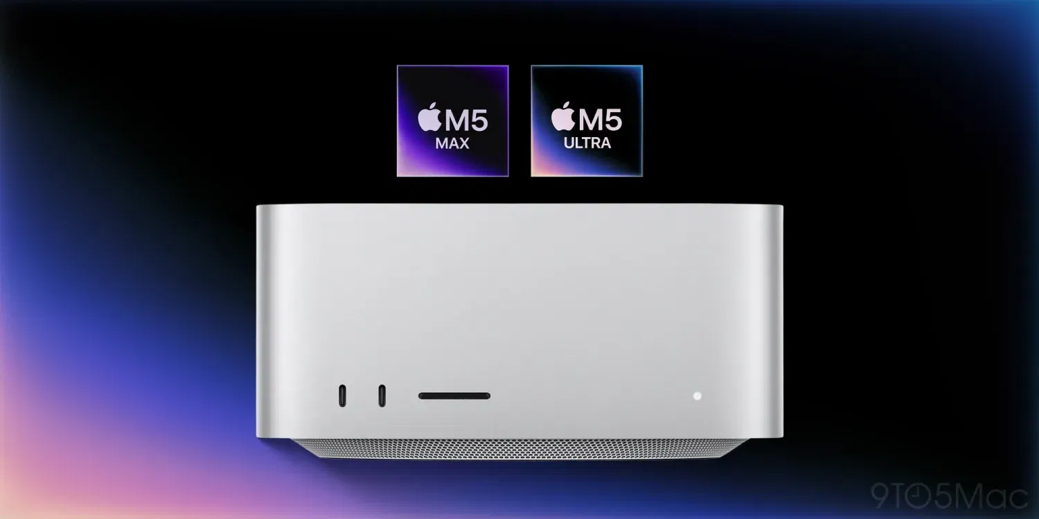 Новые Mac Studio с процессорами M5 Max и M5 Ultra.