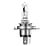 Галогенная лампа Osram H4 NIGHT BREAKER SILVER 64193NBS-HCB (2 ШТ)