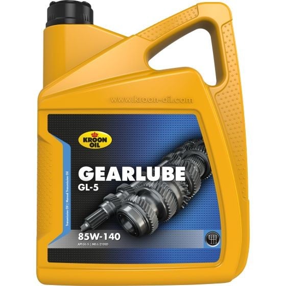Масло трансмиссионное Gearlube GL-5 85W-140 5L ( 01329 ) KROON-OIL