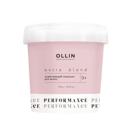 Осветляющий порошок для волос 750г, Россия, OLLIN EXTRA BLOND PERFORMANCE 9+