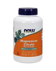 Витамины Now Magnesium Citrate Powder 8 oz 227гр NOW