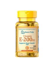 Витамины и минералы	Puritan's Pride	Vitamin E 90 mg (200 IU)	100 softgels Puritan’s Pride
