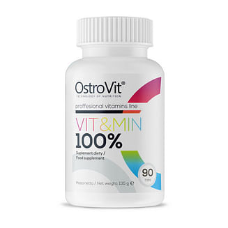Витамины и минералы	OstroVit	Vit&Min 100%	90 tabs OstroVit