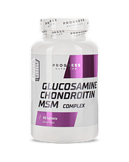 Для суставов Progress Nutrition Glucosamine Chondroitin MSM 90tabs. Progress Nutrition
