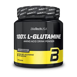 Глютамин	BioTech	100% L-Glutamine	240 g BioTech