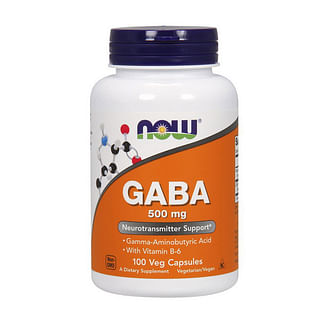 Габа NOW	GABA 500 mg	100 caps NOW