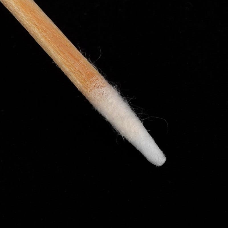 Деревянные палочки с острой хлопковой головкой 100шт ПОДАРОК
