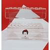 Вертикальная подставка для 8 кистей Frida Line Прозрачный