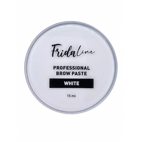 Паста разметочная белая (броу-паста) профессиональная Frida Line 15ml