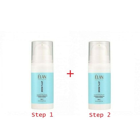 Эксперт-система ламинирования бровей Elan Professional Line Brow FixUP AirLess(комплект составов 1+2)