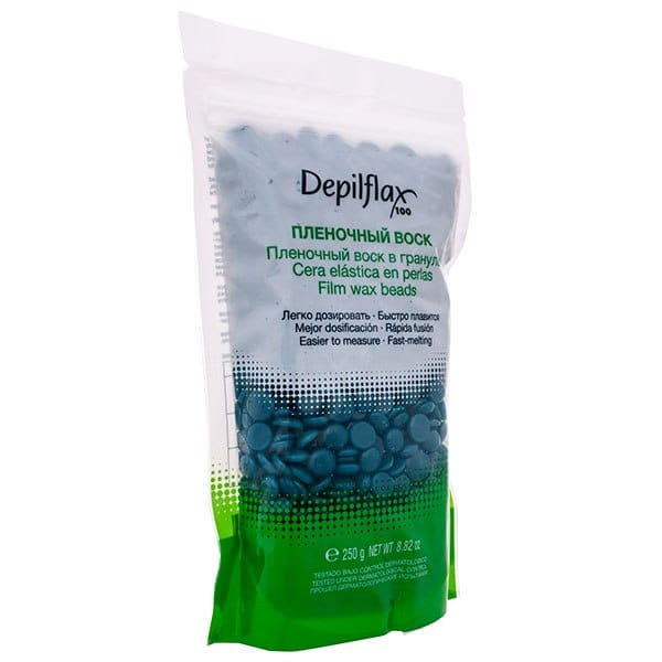 Воск для бровей и лица Black/Rose/Blue Depilflax Гранулы - Выберите оттенок