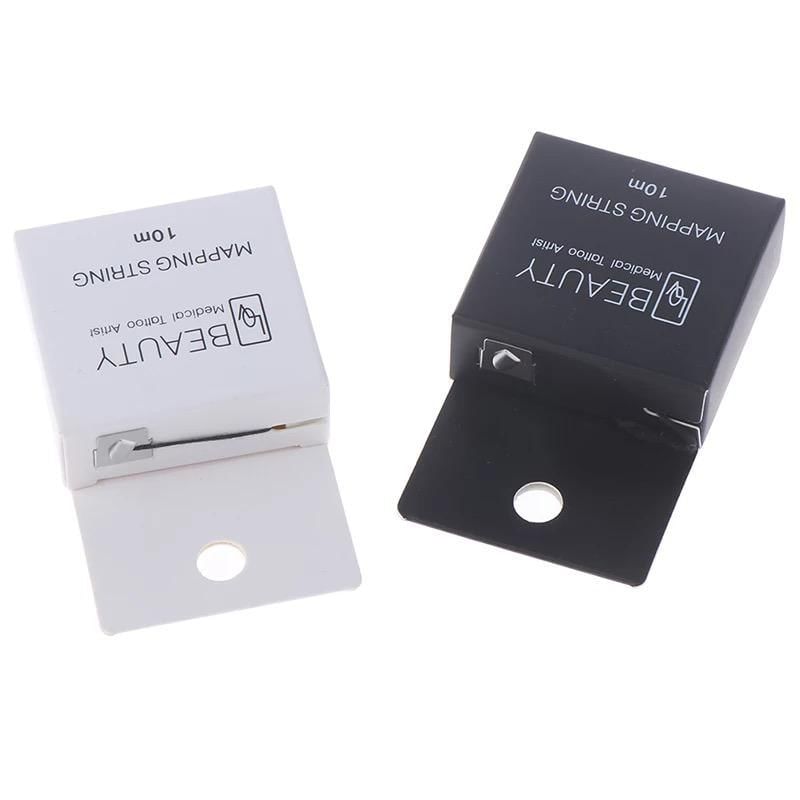 Нить окрашенная для прорисовки эскиза Mapping String Innovator Cosmetics Black 10m