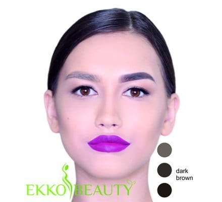 Набор хны 6 оттенков EkkoBeauty для окрашивания бровей