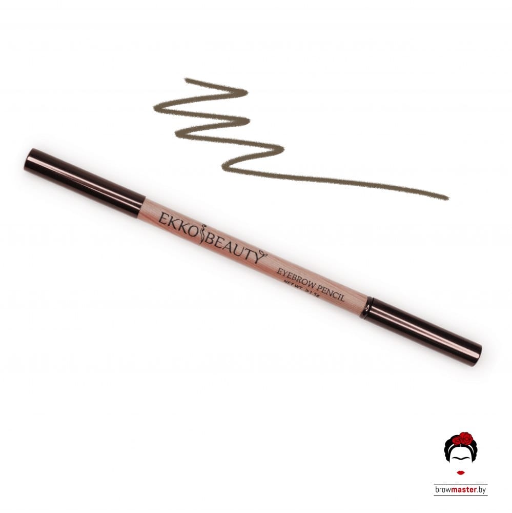 Стойкий карандаш для бровей со щёточкой Nikk Mole Выберите оттенок