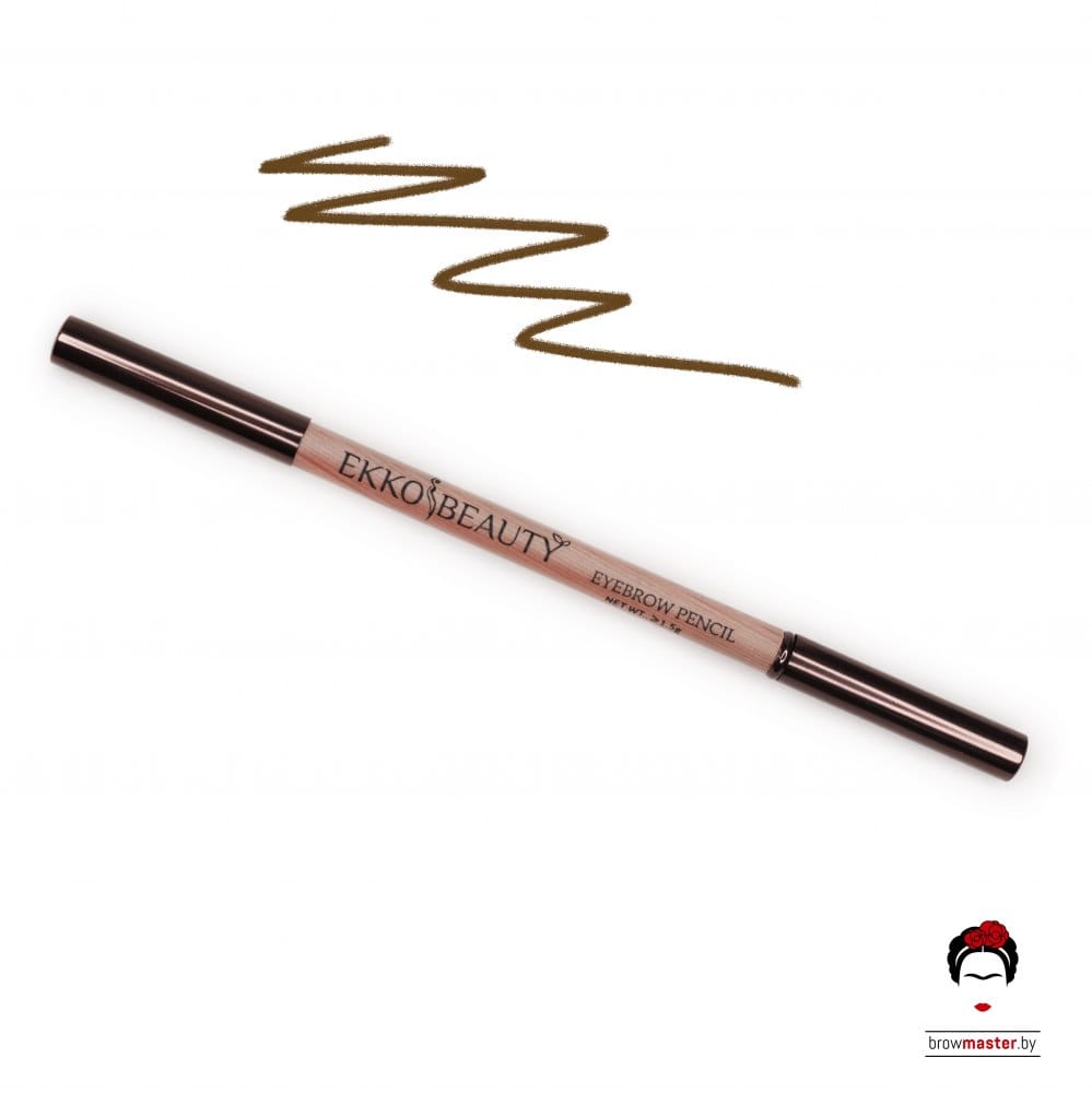 Стойкий карандаш для бровей со щёточкой Nikk Mole Выберите оттенок