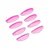 Набор силиконовых валиков для завивки натуральных ресниц 4 пары Pretty Eyes Pink S,M,L,XL