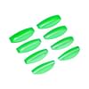 Набор силиконовых валиков для завивки натуральных ресниц 4 пары Pretty Eyes Green Soft S1,M1,L1,XL1