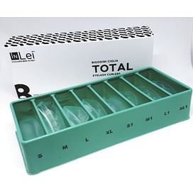 Набор силиконовых бигудей для завивки натуральных ресниц 8 пары In Lei Total