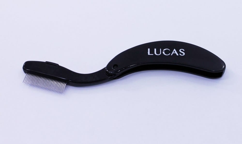 Расчёска для ресниц металл CC Brow Lucas Cosmetics