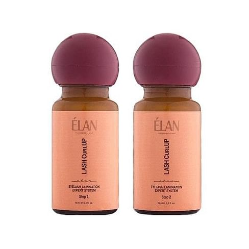 Эксперт-система ламинирования ресниц Elan Professional Line Lash CurlUP (комплект составов 1+2)