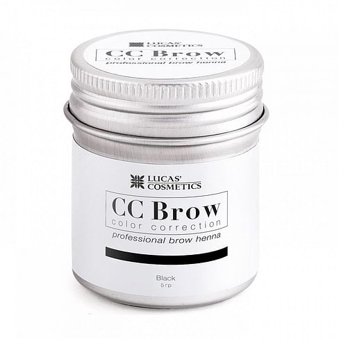 Натуральная Хна для окрашивания бровей 5гр. CC Brow Lucas Cosmetics Выберите оттенок