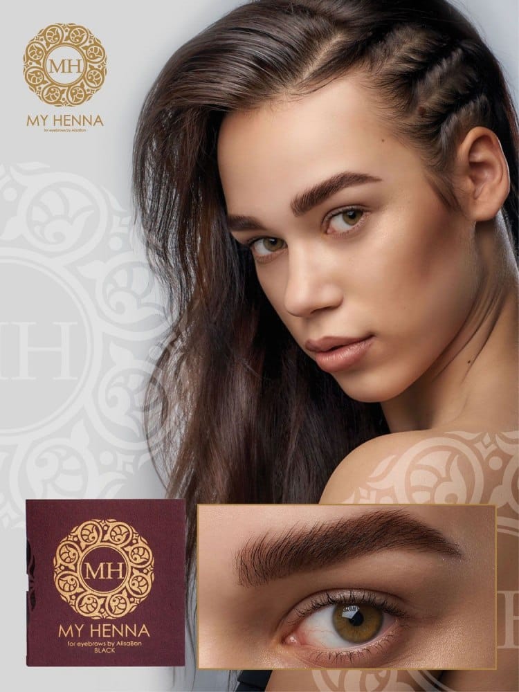 Хна для окрашивания бровей My Henna - Alisa Bon Выберите оттенок Alisa Bon Флакон 2 гр.