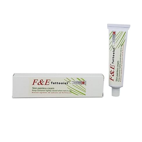 Поверхностный крем-анестетик F&E Tattooist Skin Painless Cream