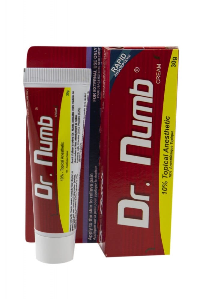 Поверхностный крем-анестетик Dr. Numb Topical Anesthetic 10%