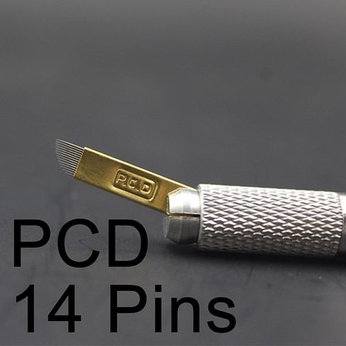 Игла для микроблейдинга Скошенная 14 PIN