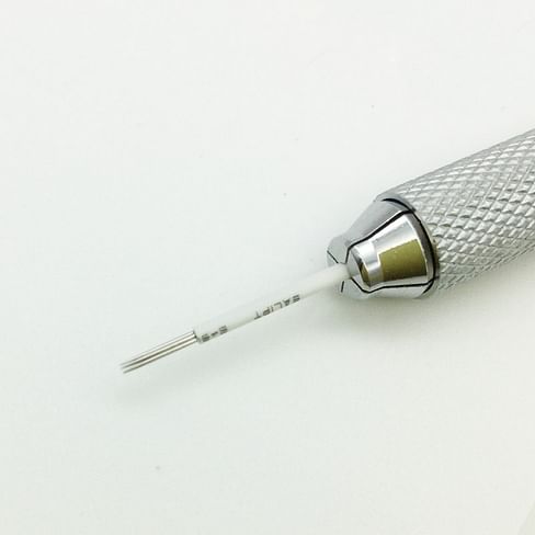 Игла для микроблейдинга Пучковая прямая Nano Tap 7R