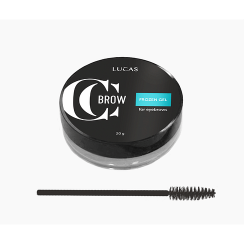 Средство для укладки бровей с эффектом ламинирования, 20гр CC Brow Lucas Cosmetics FROZEN GEL