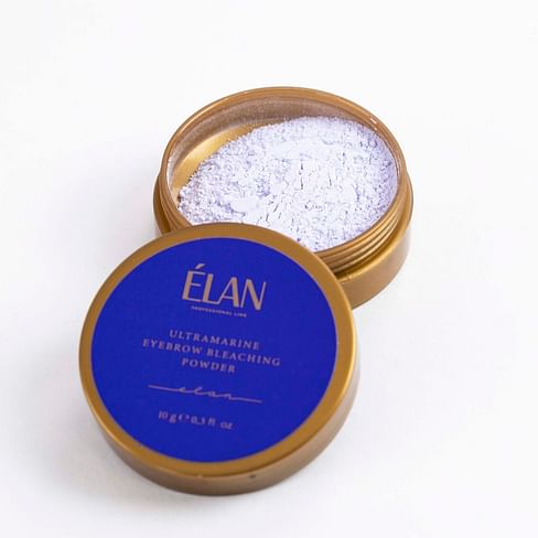 Ультрамариновая пудра для осветления бровей Elan Professional Line