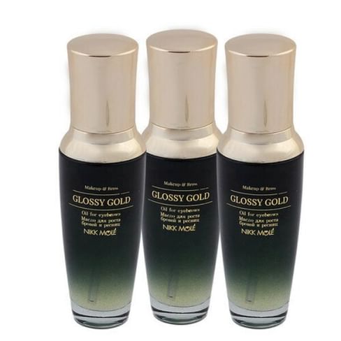 Масло для роста бровей и ресниц Nikk Mole GLOSSY GOLD