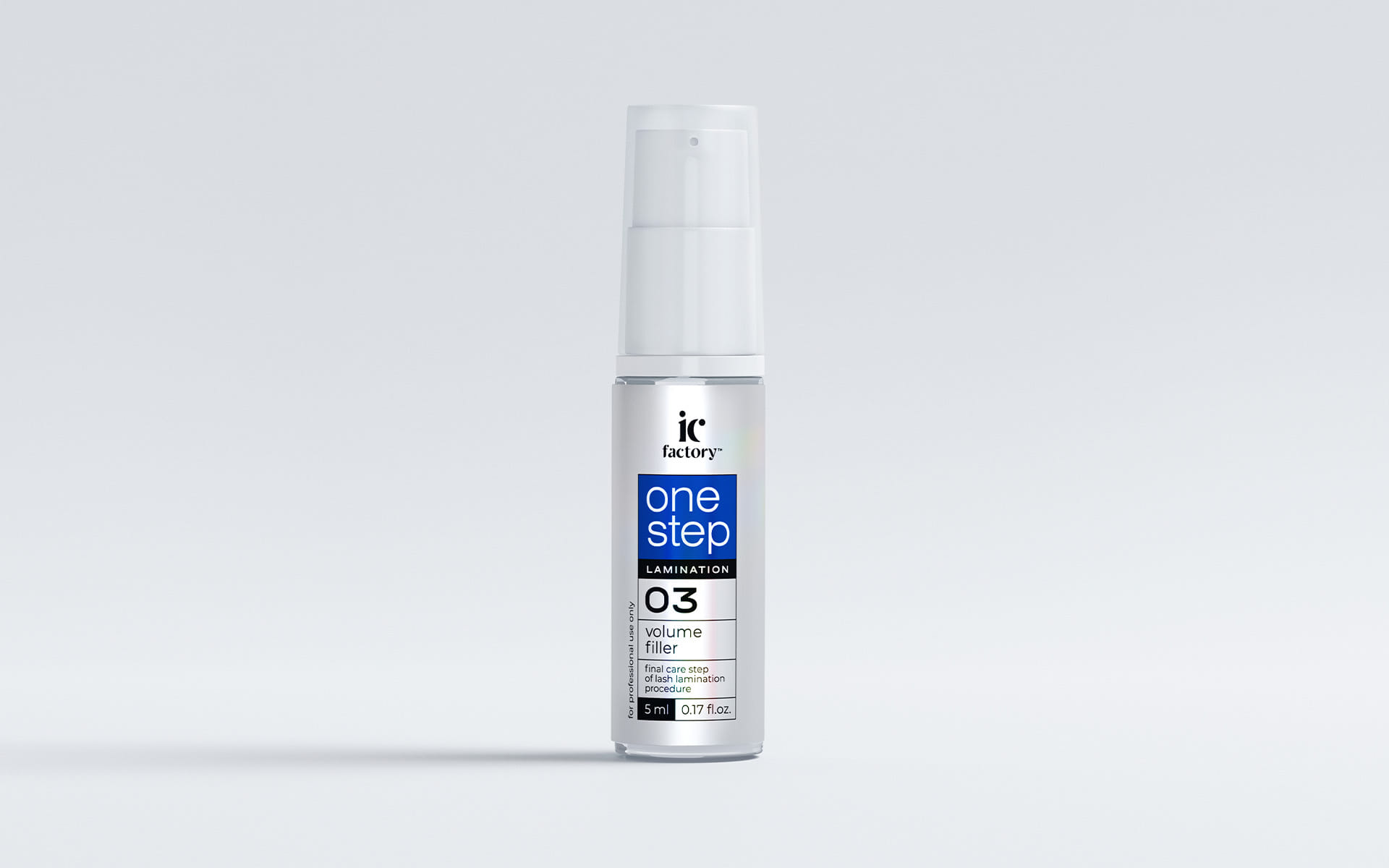 Набор составов для ламинирования ресниц IC FACTORY Innovator Cosmetics ONE STEP BOND BUILDER и VOLUME FILLER