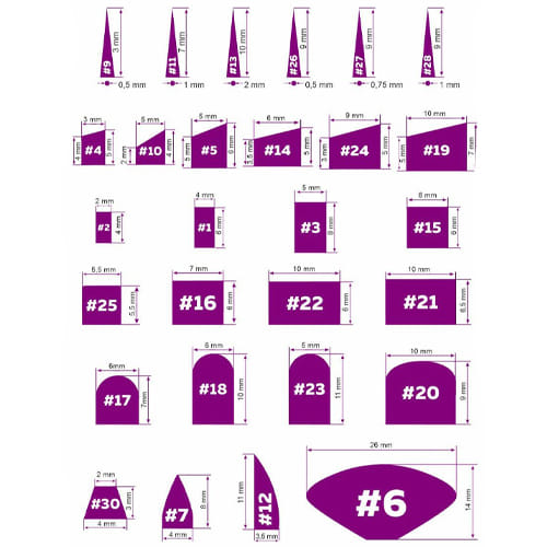 Кисть для бровей и ресниц №27 Synthetic Конусная