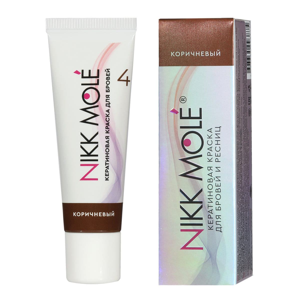 Краска для бровей и ресниц кератин НОВАЯ ФОРМУЛА! Nikk Mole Выберите оттенок