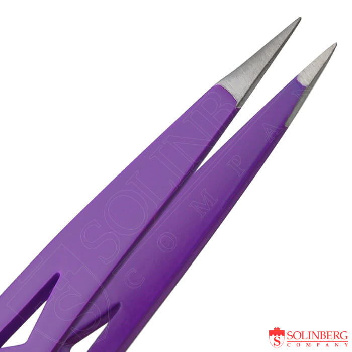 Пинцет для бровей Solinberg Точечный Berg-Stahlwaren GmbH G705 ручная заточка