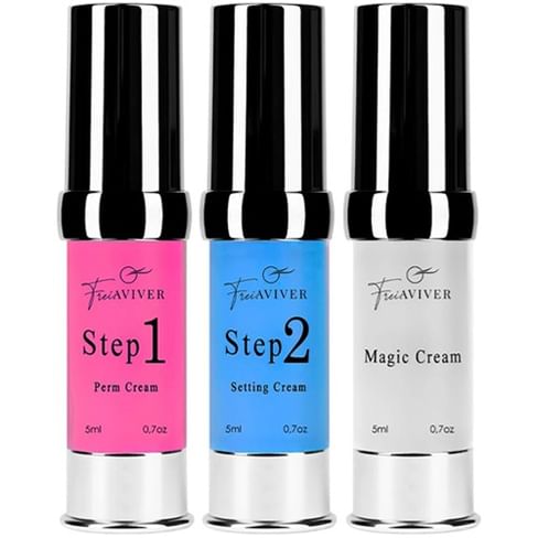 Набор составов для ламинирования ресниц и бровей (1,2,3)x15ml Frei Aviver Eyelash & Eyebrow