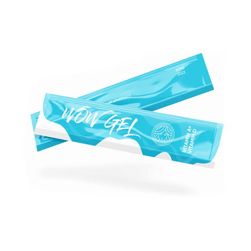Заживляющий гель после процедуры перманента саше 5г. Face Wow Gel 10шт Х 5г