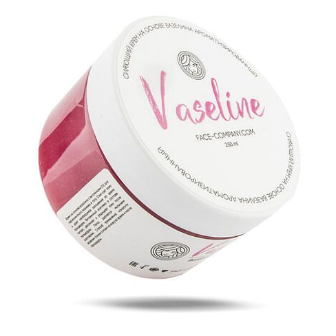 Сияющий крем на основе вазелина 250ml Face Company Vaseline Rose