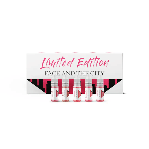 Лимитированный сет пигментов для губ 5х12ml Face Company Face and the City Limited Edition